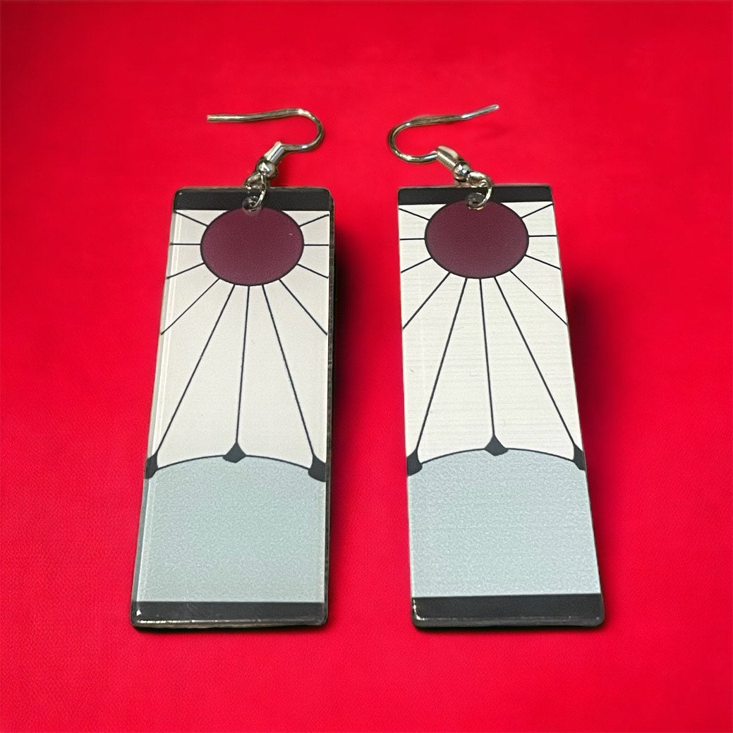 Anime Hanafuda Earrings