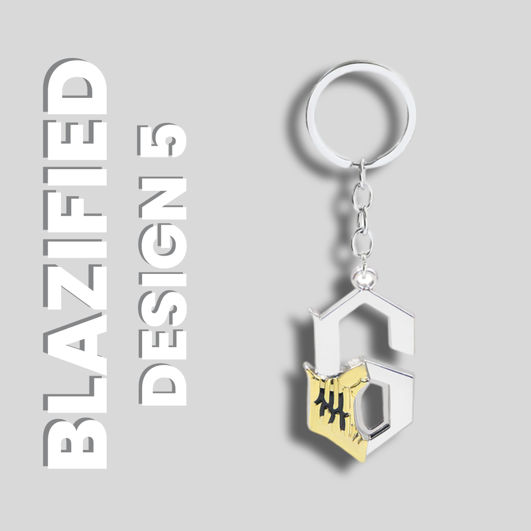 Anime Metal Keyrings