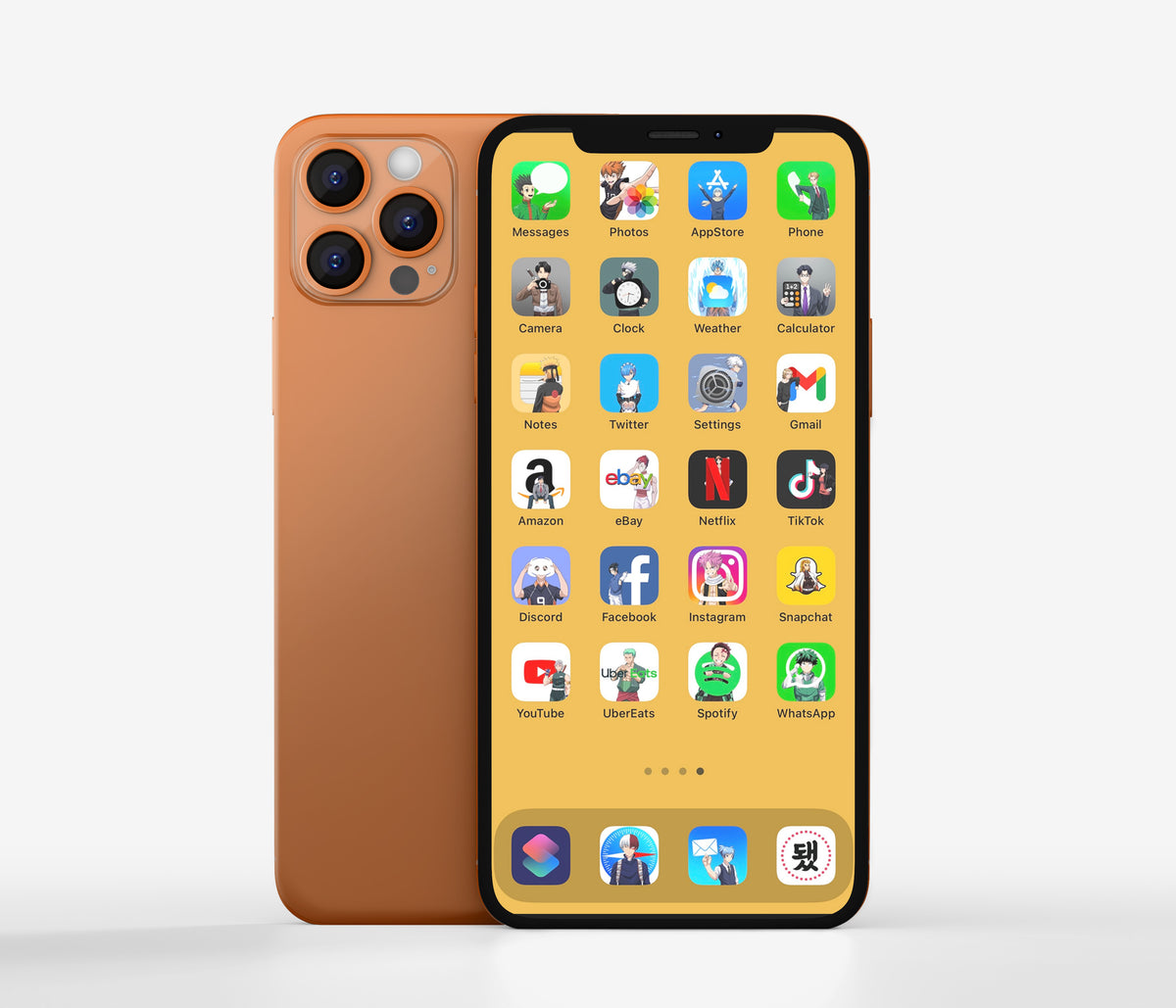 Anime ICON Pack (iOS) - 26 app icons