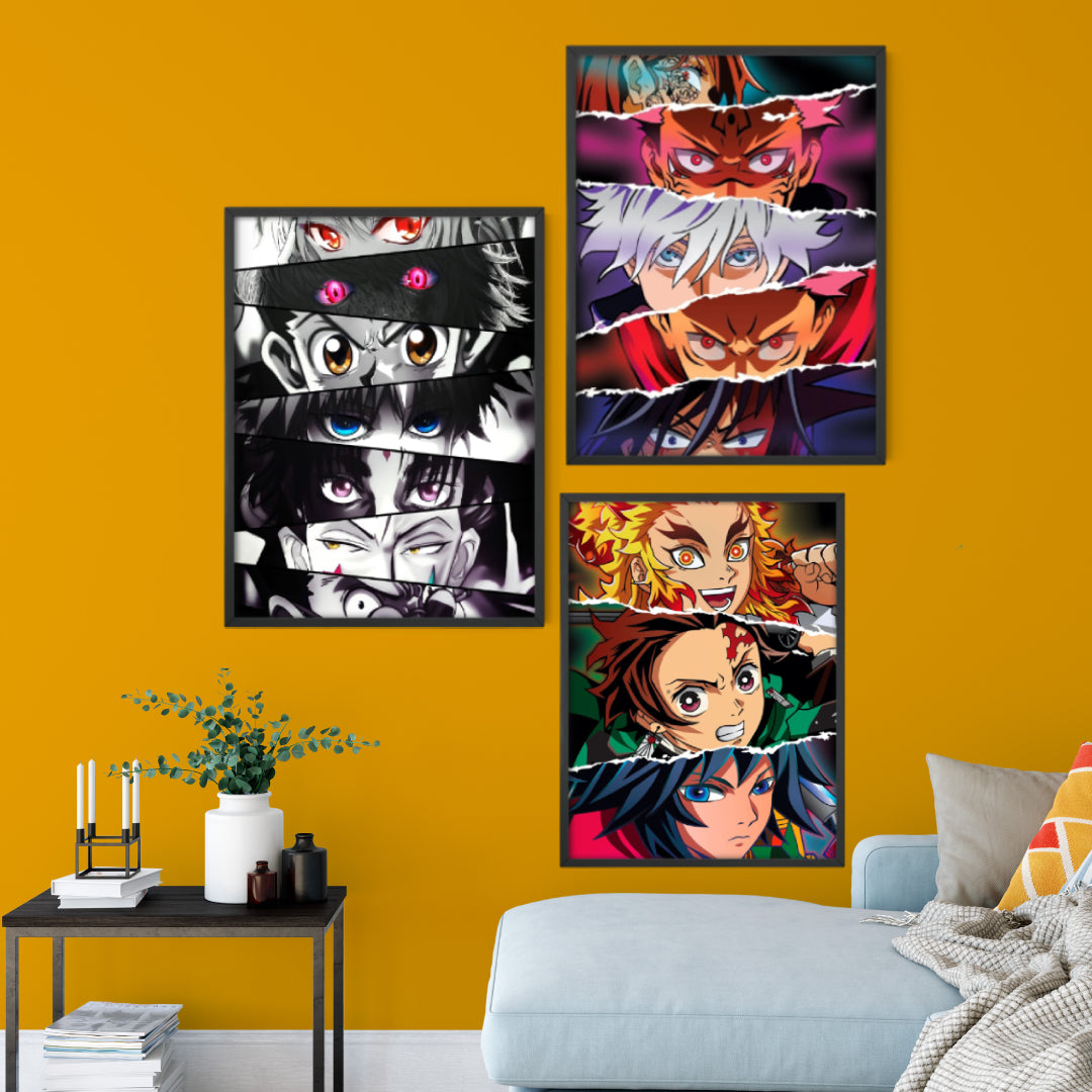 Lazy eyes anime Poster for Sale by Ferla