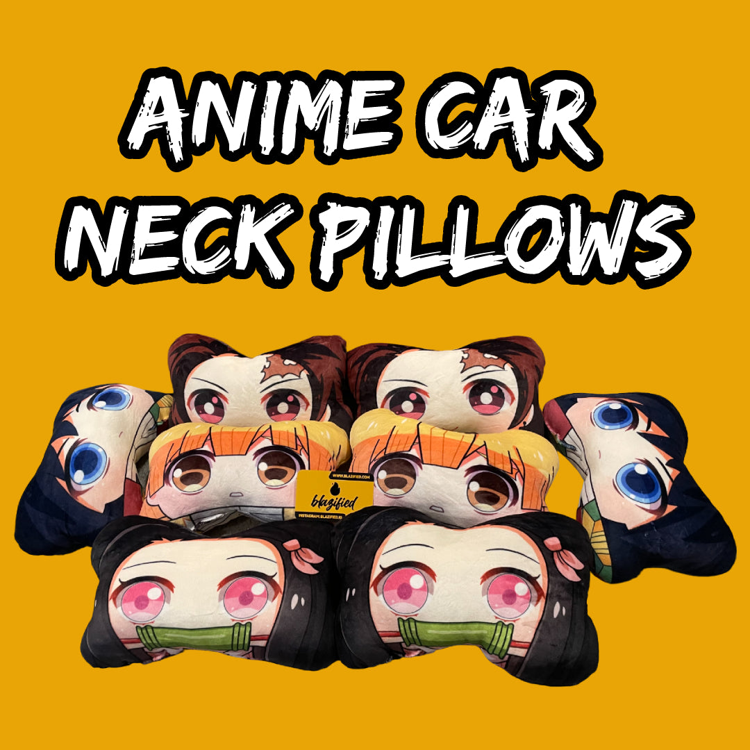 Anime Car Headrest Pillow (set of 2)