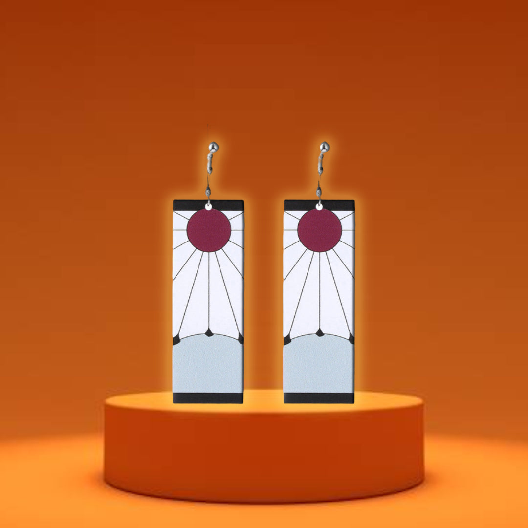 Anime Hanafuda Earrings