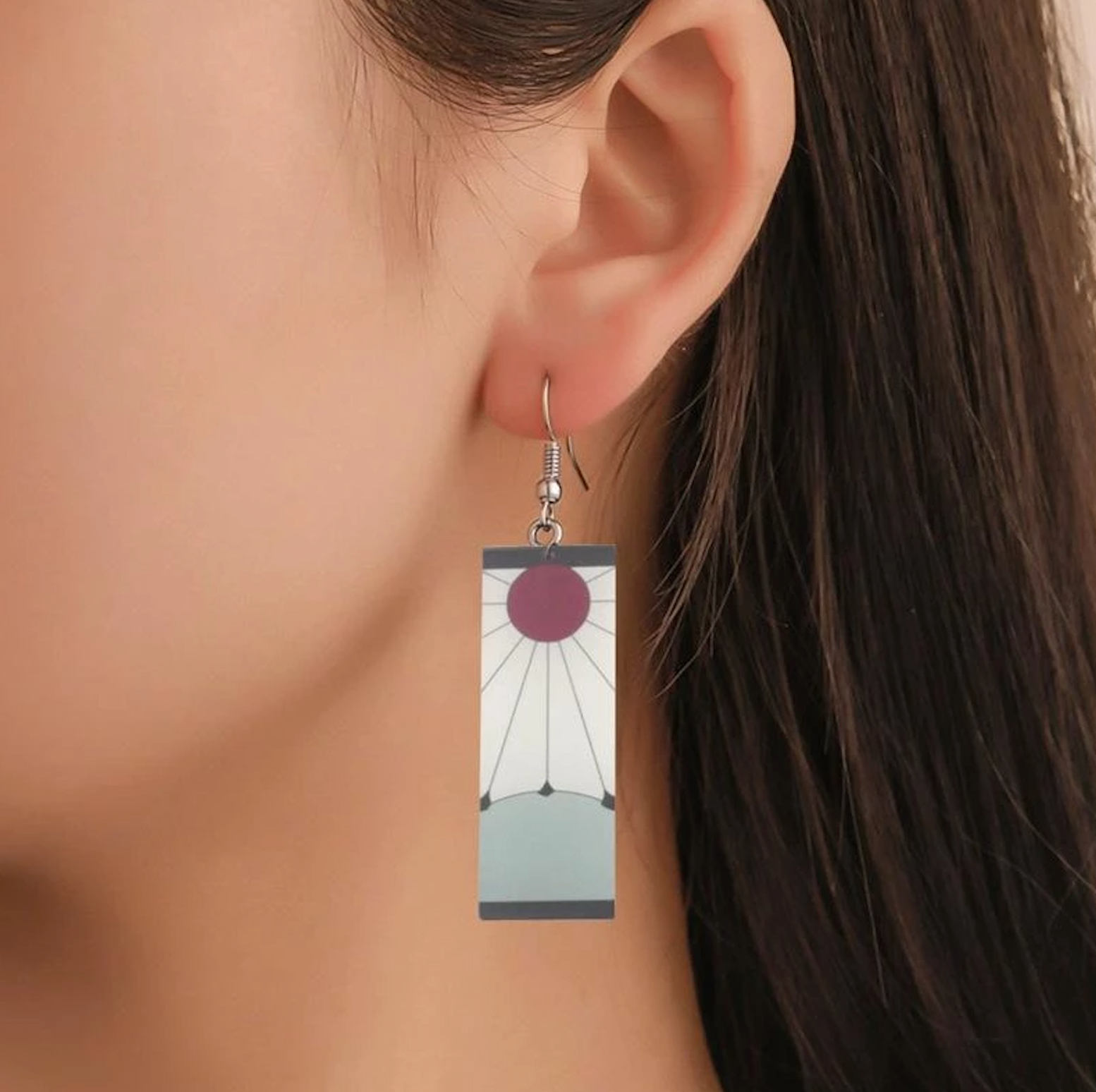 Anime Hanafuda Earrings
