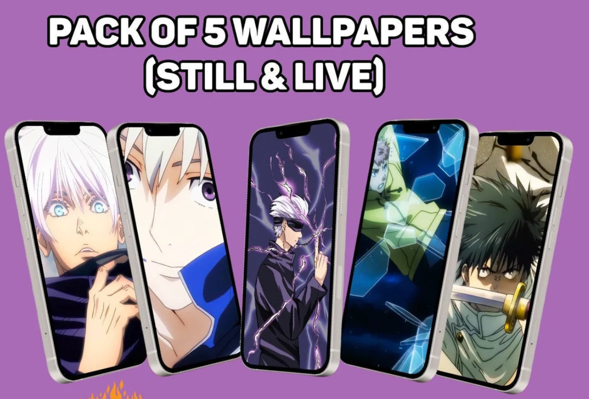 Buy Cursed Anime Wallpaper | Anime Live Wallpapers | Blazified