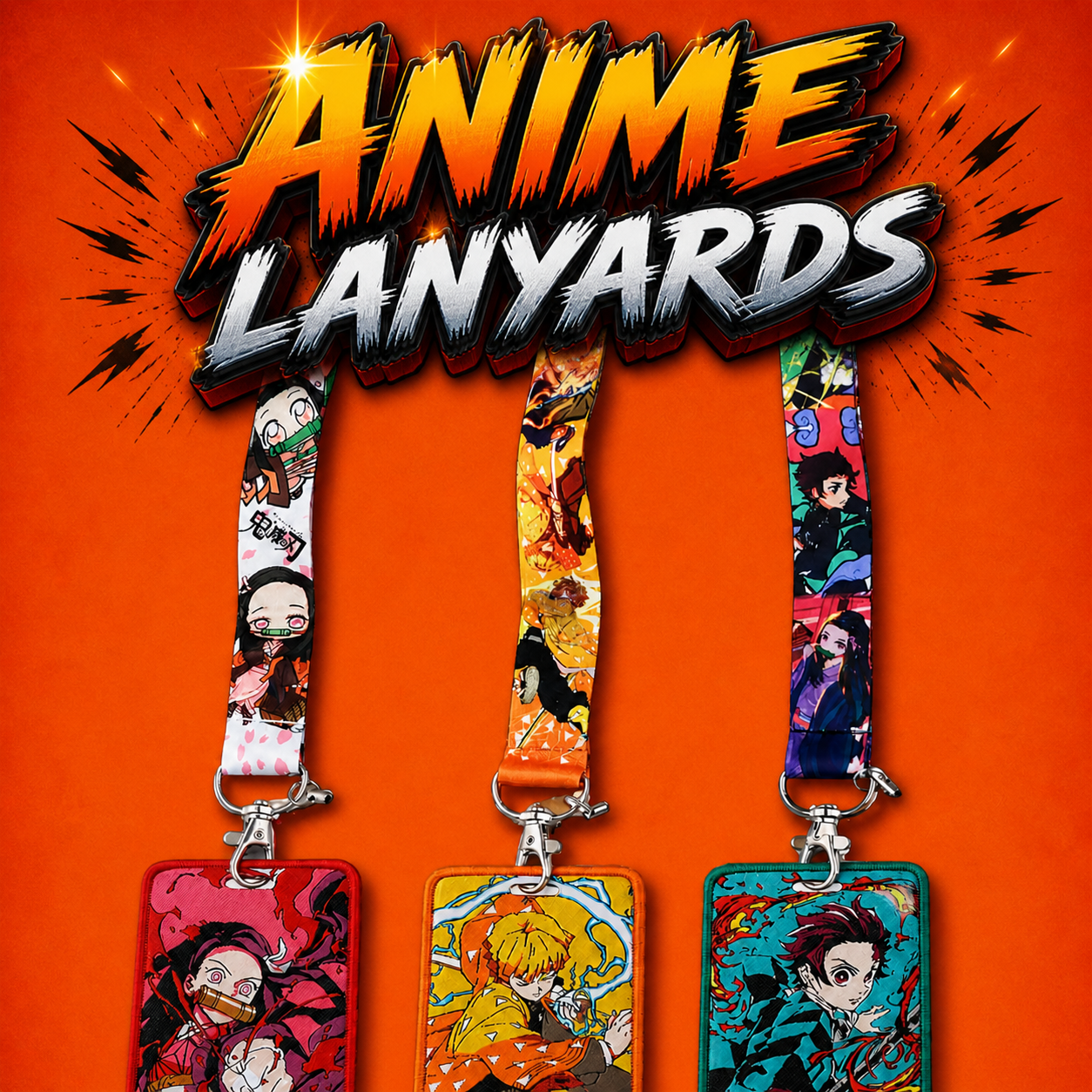 Buy Anime Lanyards | Shop Anime Card Holders | Free Delivery