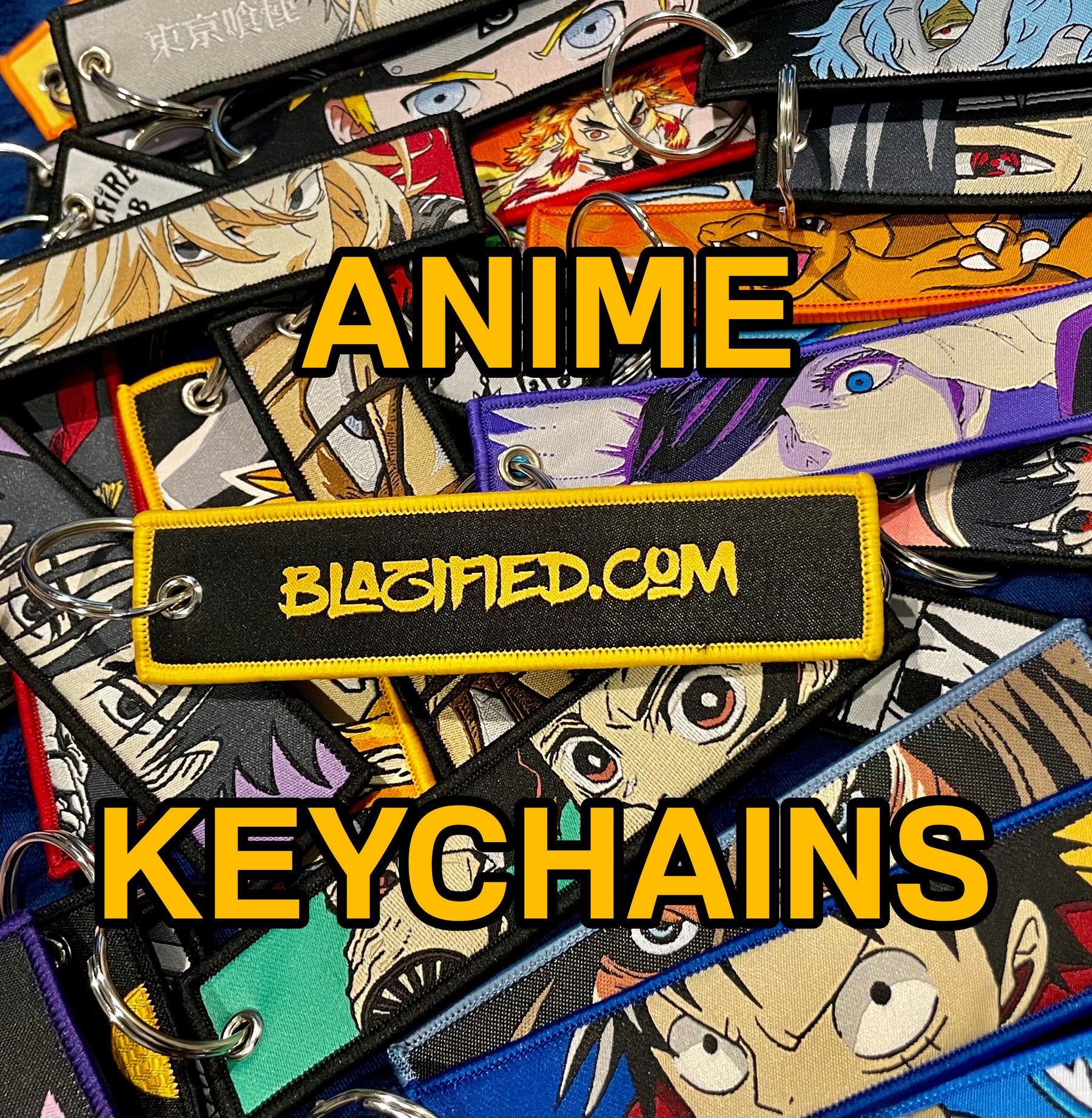 Buy Anime Keychains | Shop Anime Keyrings | Free Delivery