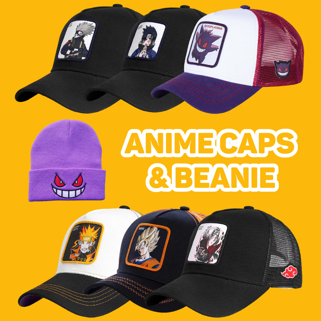 Buy Anime Caps | Shop Anime Beanie | Free Delivery