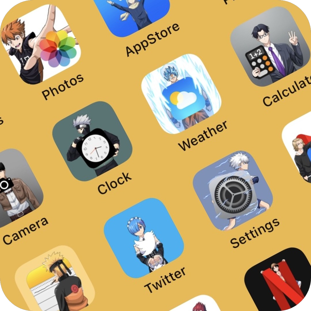 Genshin Impact Ios 14 App Icons Genshin App Icons. Anime - Etsy Sweden