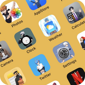 Anime ICON Pack (iOS) - 26 app icons
